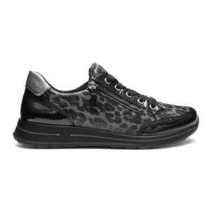 NEW ARA women's oleanna zip sneaker in black